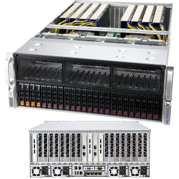 Supermicro 4124GS-TNR+ kotelo edestä