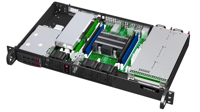 Picture of SC506TQC-R301 Mini-1U Chassis Products Supermicro